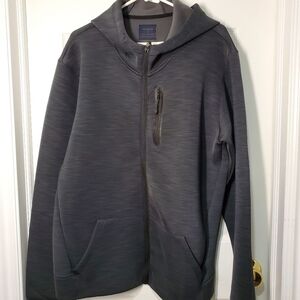 Nomad Men's Charcoal Zip-Up Sweater Used Excellent Condition